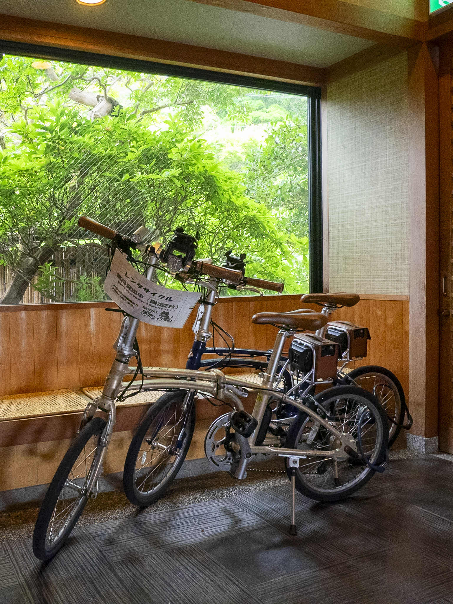 Rental bicycles available at Hotel Sunosaki Kazenosho in Tateyama, Chiba